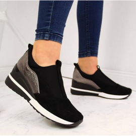 Wedge sneakers W Vinceza WM790B black 2