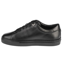 Tommy Hilfiger Crest Sneaker FW0FW05922-BDS shoes black 1