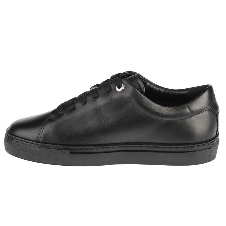 Tommy Hilfiger Crest Sneaker FW0FW05922-BDS shoes black 1