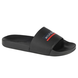 Tommy Hilfiger Seasonal Embossed Pool Slide M FM0FM03792-BDS black 2