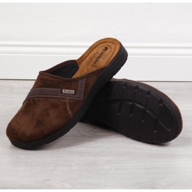 Home slippers Inblu M ARC7A brown 1
