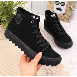 Textile sneakers Big Star W FF274244 black 1