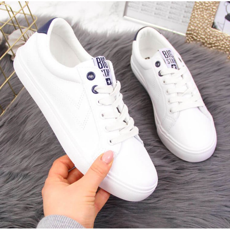 Low-top sneakers Big Star W BB274211 white 1