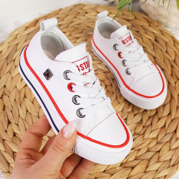 Sneakers Big Star Jr HH374089 white brown 1