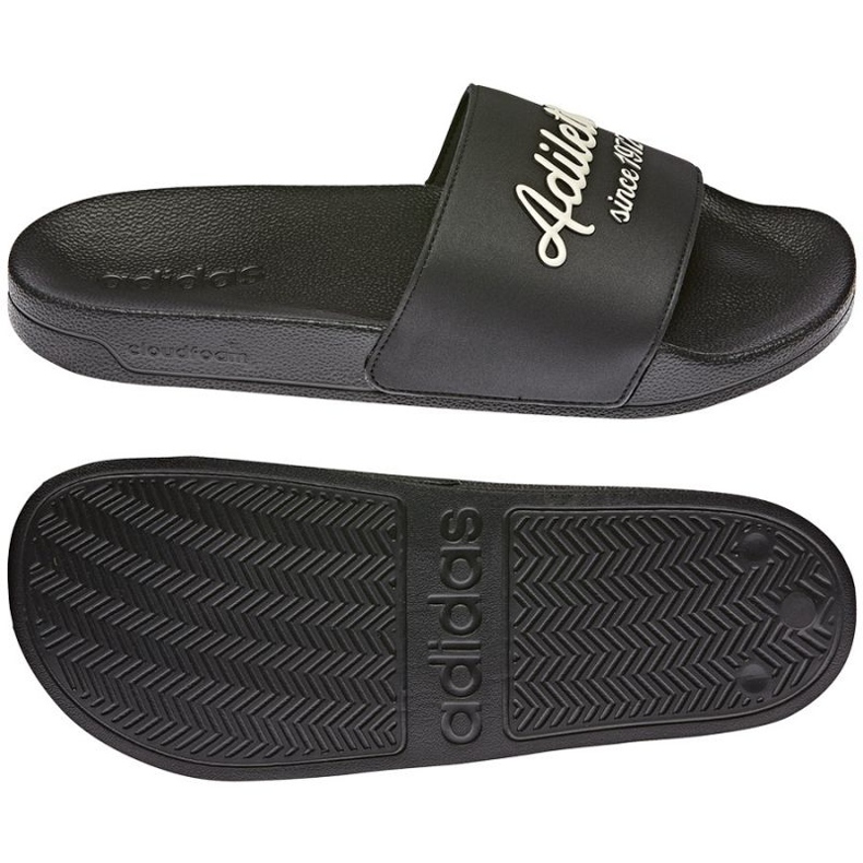 Adidas Adilette Shower GW8747 slippers black 1 Adidas Adilette Shower GW8747 slippers black 1