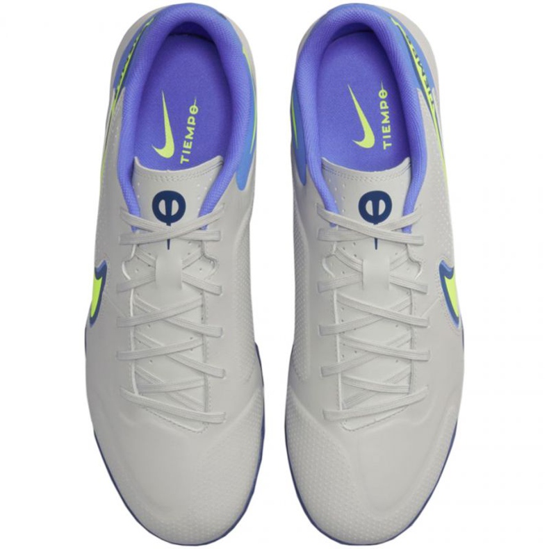 Nike Tiempo Legend 9 Academy Tf M DA1191 075 football shoe grey shades of gray 1