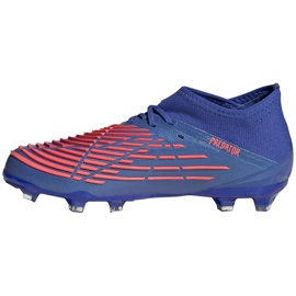 Adidas Predator Edge.1 Fg Jr GW2363 football boots blue blue 1