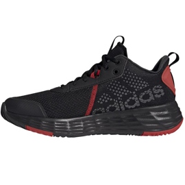 Adidas OwnTheGame 2.0 H00471 basketball shoes black black 1