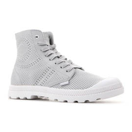 Shoes Palladium Mid Lp Perf W 95756-073-M grey 1 Shoes Palladium Mid Lp Perf W 95756-073-M grey 1