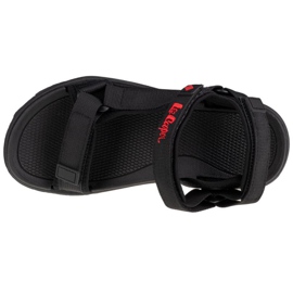 Black Lee Cooper LCW-21-34-0211L women's sports sandals 2