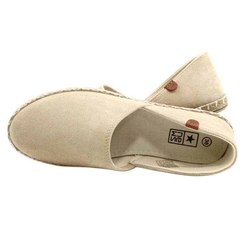 Beige Women's Espadrilles News 20TX022416 6