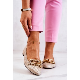 PA2 Lacquered Leather Snake Pumps Beige Elissabeth brown 2 PA2 Lacquered Leather Snake Pumps Beige Elissabeth brown 2