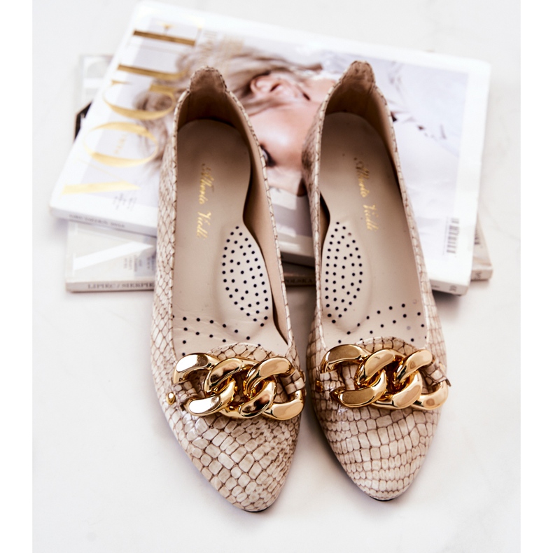 PA2 Lacquered Leather Snake Pumps Beige Elissabeth brown 1 PA2 Lacquered Leather Snake Pumps Beige Elissabeth brown 1