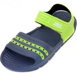 Aqua-speed Noli sandals navy green Kids col. 48 blue 2