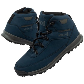 HENLEYS Travis M 418 Navy boots navy blue 1