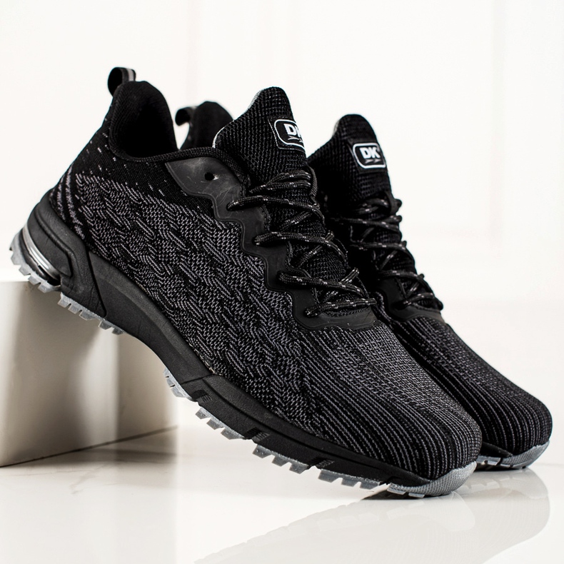 DK Men's Shoes red grey 2