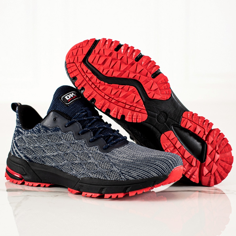 DK Men's Shoes navy blue grey 1 DK Men's Shoes navy blue grey 1