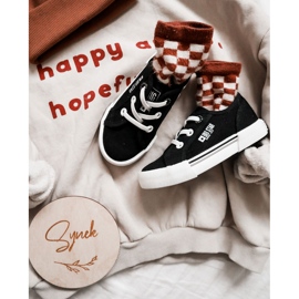 Black Big Star JJ374169 Slip-On Sneakers 1 Black Big Star JJ374169 Slip-On Sneakers 1