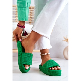 FJ1 Slippers On The Green Lilly Platform 2