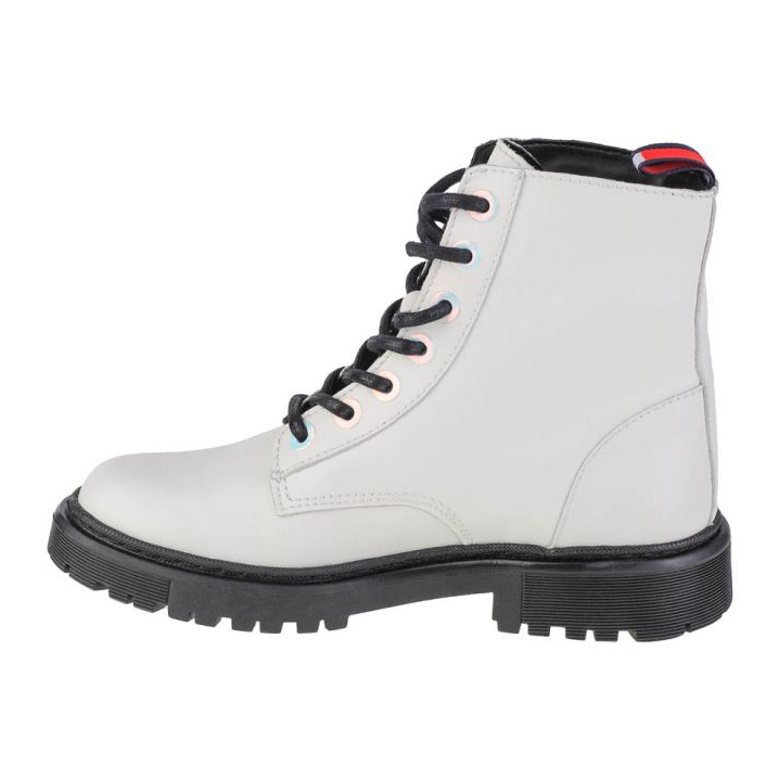 Tommy hilfiger 2025 white boots