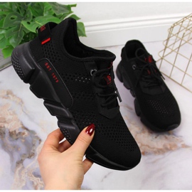Textile sports shoes Big Star W JJ274273 black 1