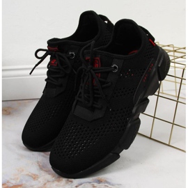 Textile sports shoes Big Star W JJ274273 black 2