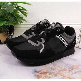 Leather sports shoes Big Star W JJ274284 black 2 Leather sports shoes Big Star W JJ274284 black 2