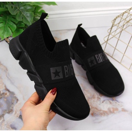 Slip on sports shoes Big Star W JJ274296 black 1 Slip on sports shoes Big Star W JJ274296 black 1