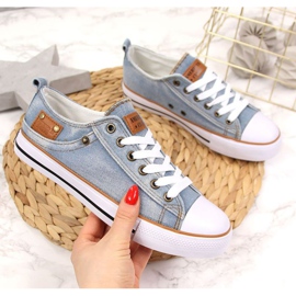 American Club W AM653B denim sneakers blue 1