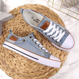 American Club W AM653B denim sneakers blue 2