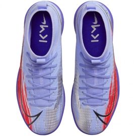 Nike Mercurial Superfly 8 Academy Ic Jr DB0931 506 soccer shoes red, purple roses and purples 1