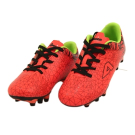 American Club Men's sports cleats American 160701 orange black 3