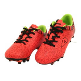 American Club Men's sports cleats American 160701 orange black 2