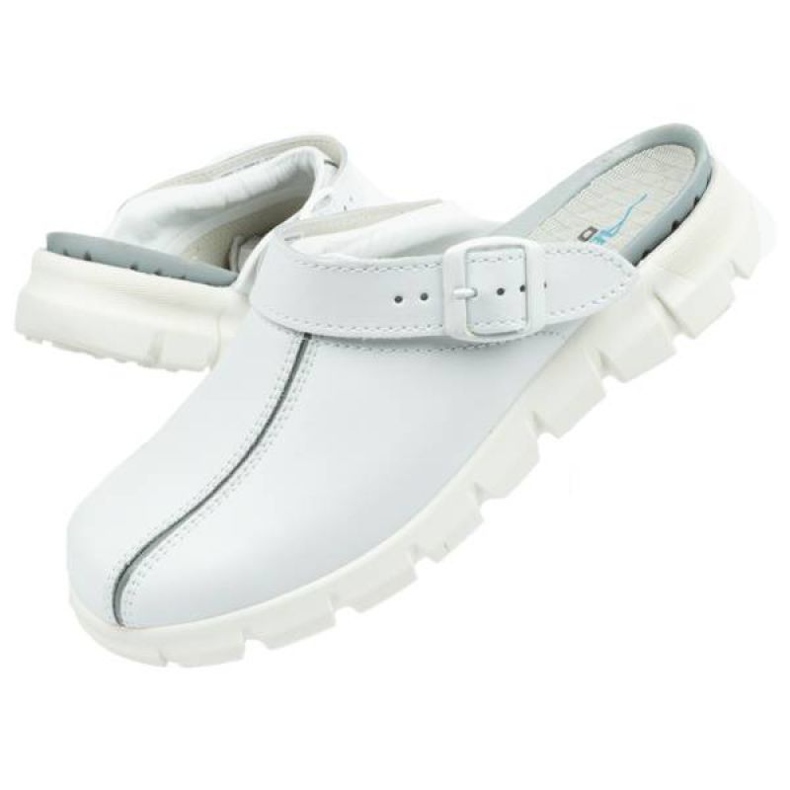 Abeba 57310 medical shoes clogs white 1