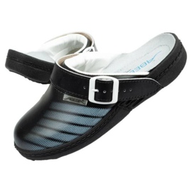 Medical shoes Abeba U 7212 slippers black 1