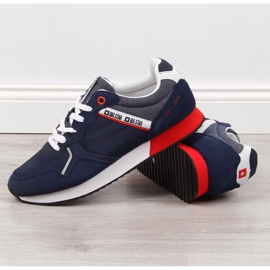 Sports shoes Big Star M JJ174146 navy blue grey 2