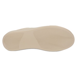 Beige leather Creepers Filippo DP3533 2