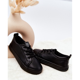 Leather Sneakers Big Star JJ374025 Black 2