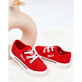 Sneakers Slip Big Star JJ374167 Red 2