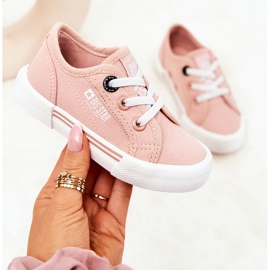 Sneakers Slip Big Star JJ374166 Light pink 2