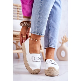 FB2 Classic Espadrilles On The White Julianne Platform 2