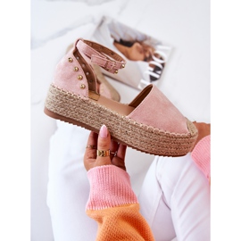 FB2 Espadrilles Sandals With Pink Lillian Jets 1