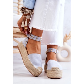FB2 Espadrilles Sandals With Blue Lillian Jets 2