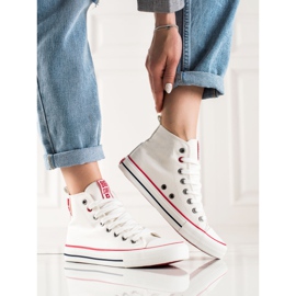 High Sneakers Big Star JJ274127 white 1