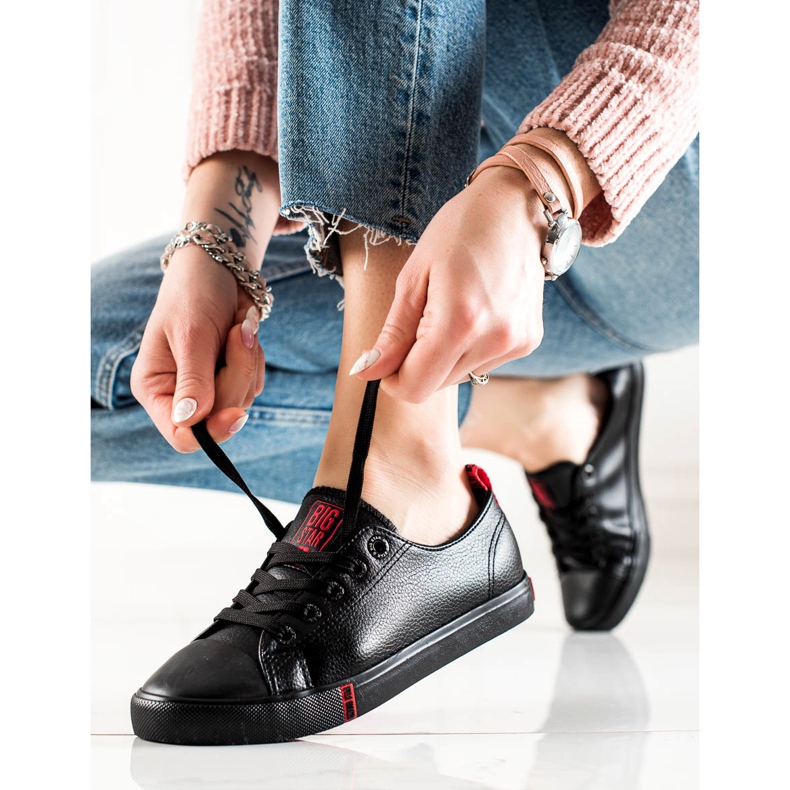 Women's sneakers Big Star GG274007 black 1