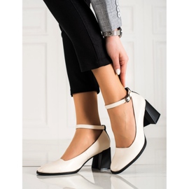 Pumps With Buckle LA.FI beige 1