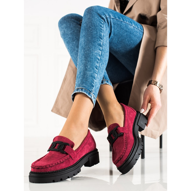 Fashion LA.FI loafers red 1