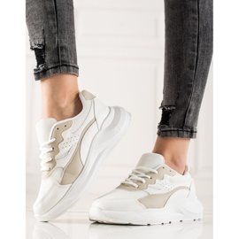 Marquiz Sneakers With Mesh white 2