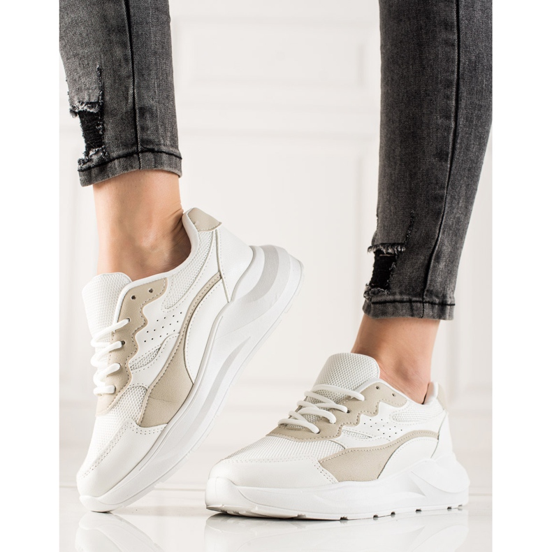 Marquiz Sneakers With Mesh white 2