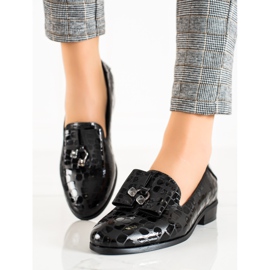 W. Potocki Shoes with Potocki crystals black 1